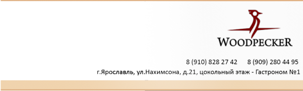 Логотип компании WoodpeckeR