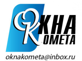 Логотип компании Окна Комета