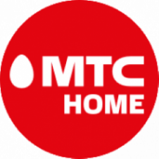 Логотип компании МТС - Домашний интернет и ТВ