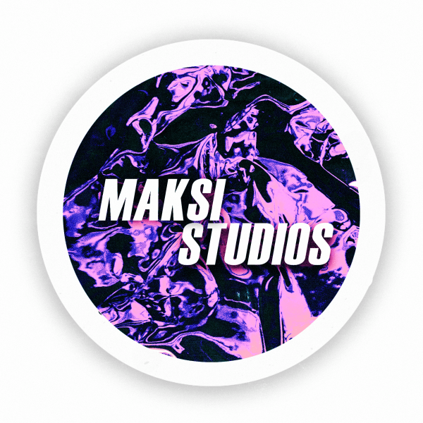 Логотип компании MAKSI STUDIOS